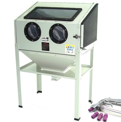 Sandstrahlkabine sbc 220 - sandstrahlkabine, mit
